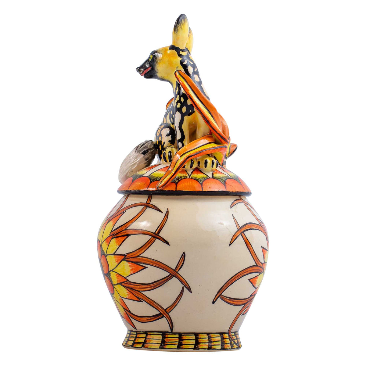 Wild dog jewelry box