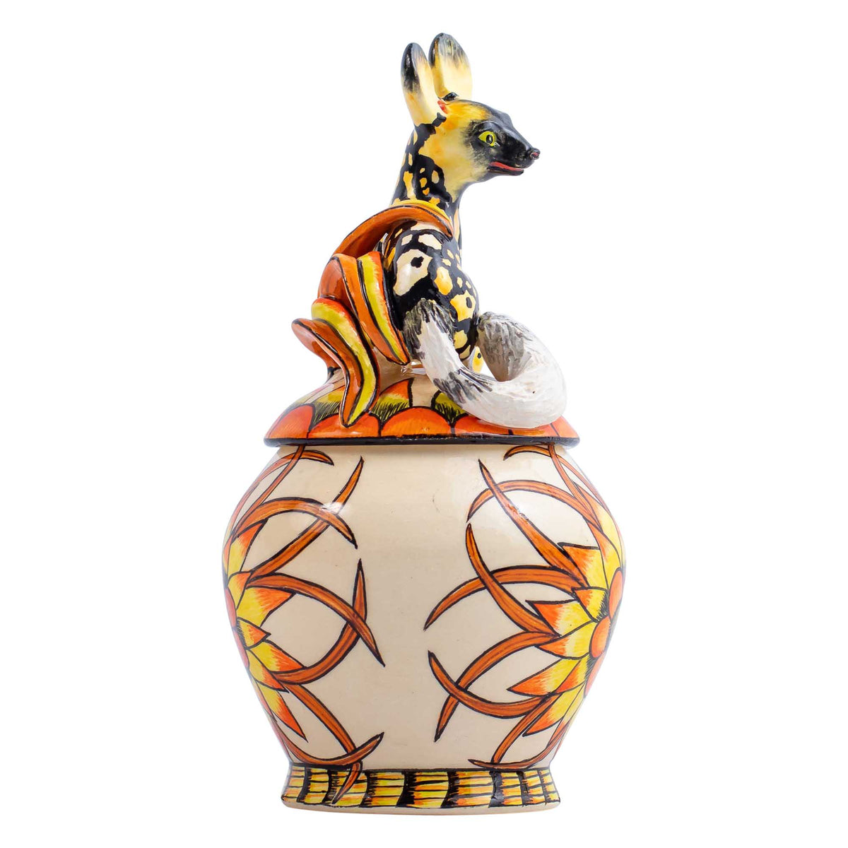 Wild dog jewelry box