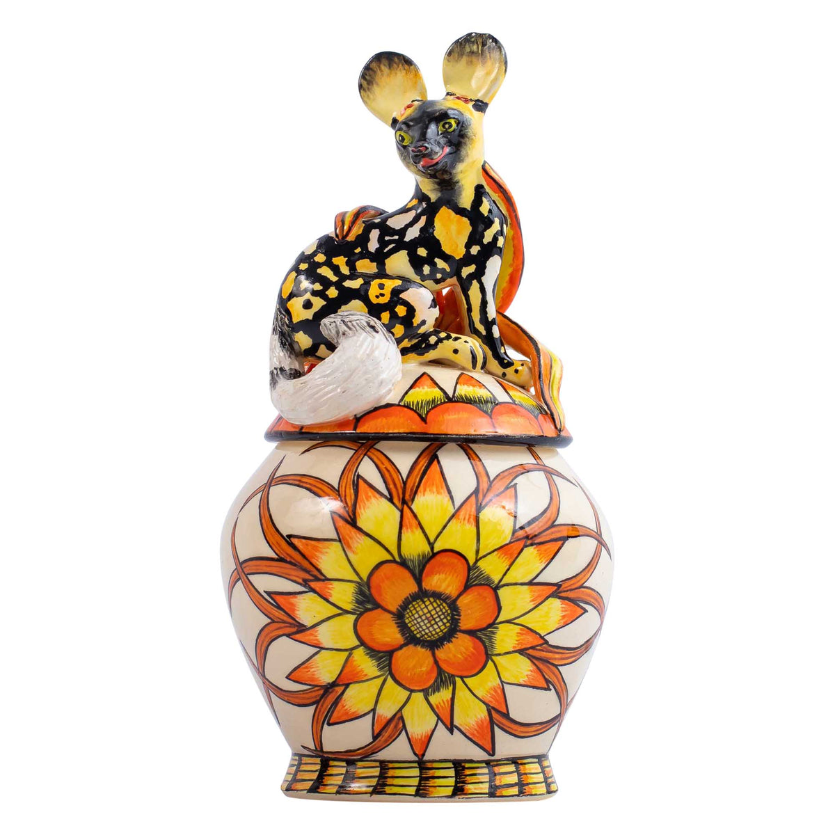 Wild dog jewelry box