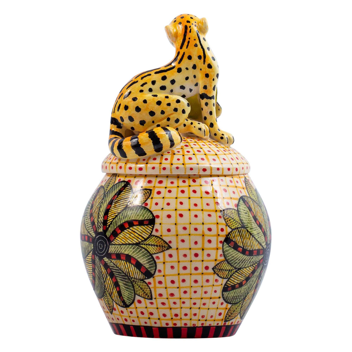 Serval cat jewelry box