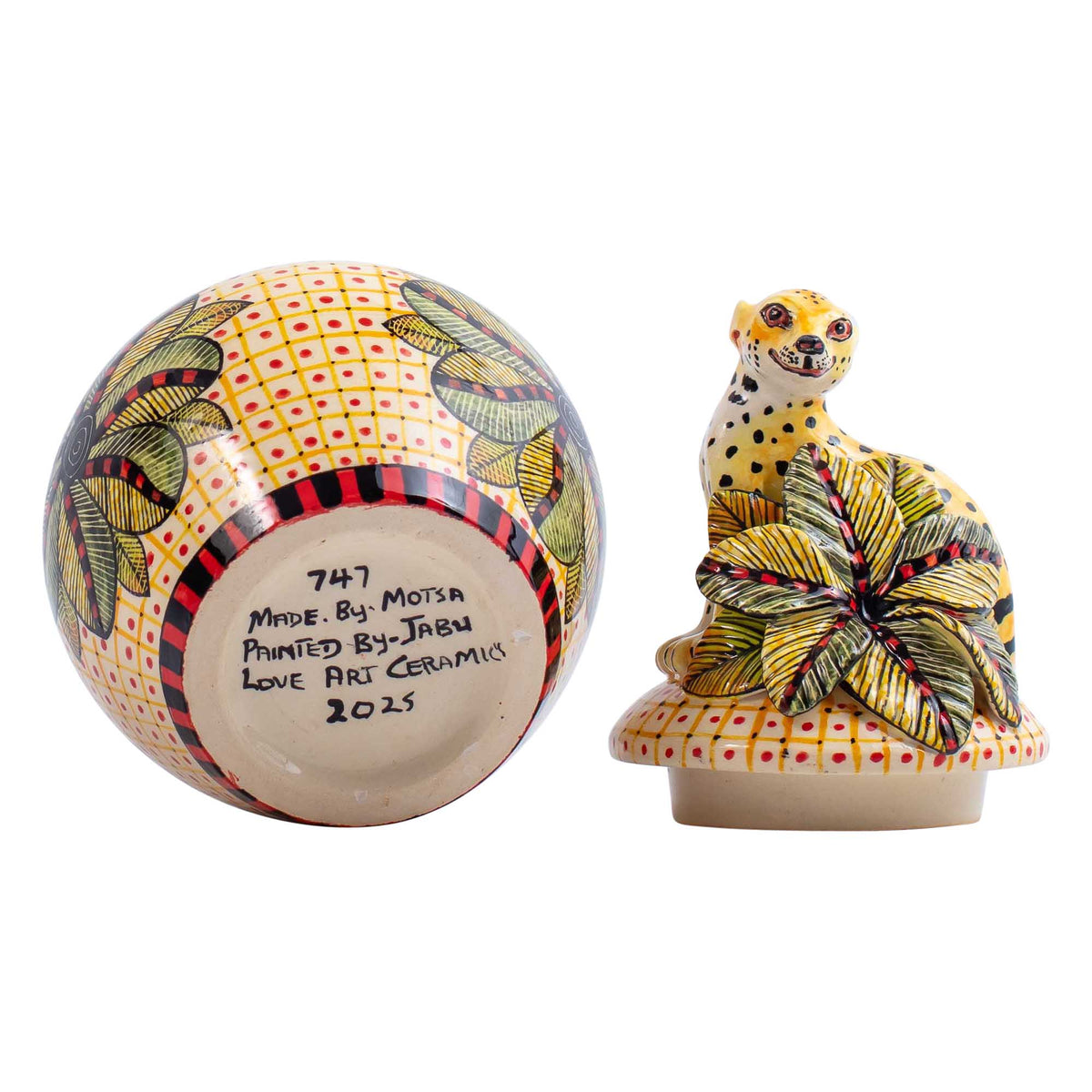 Serval cat jewelry box