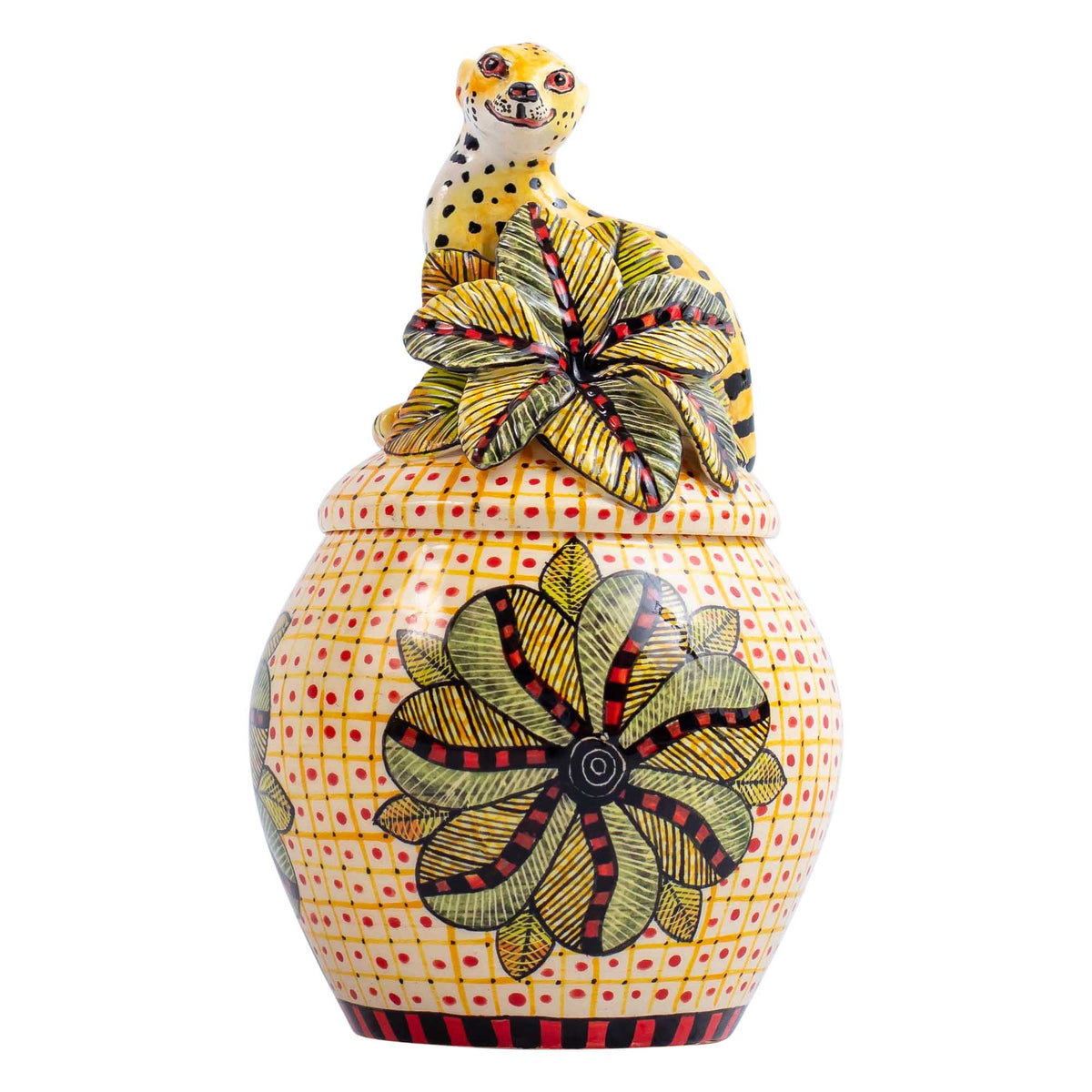 Serval cat jewelry box