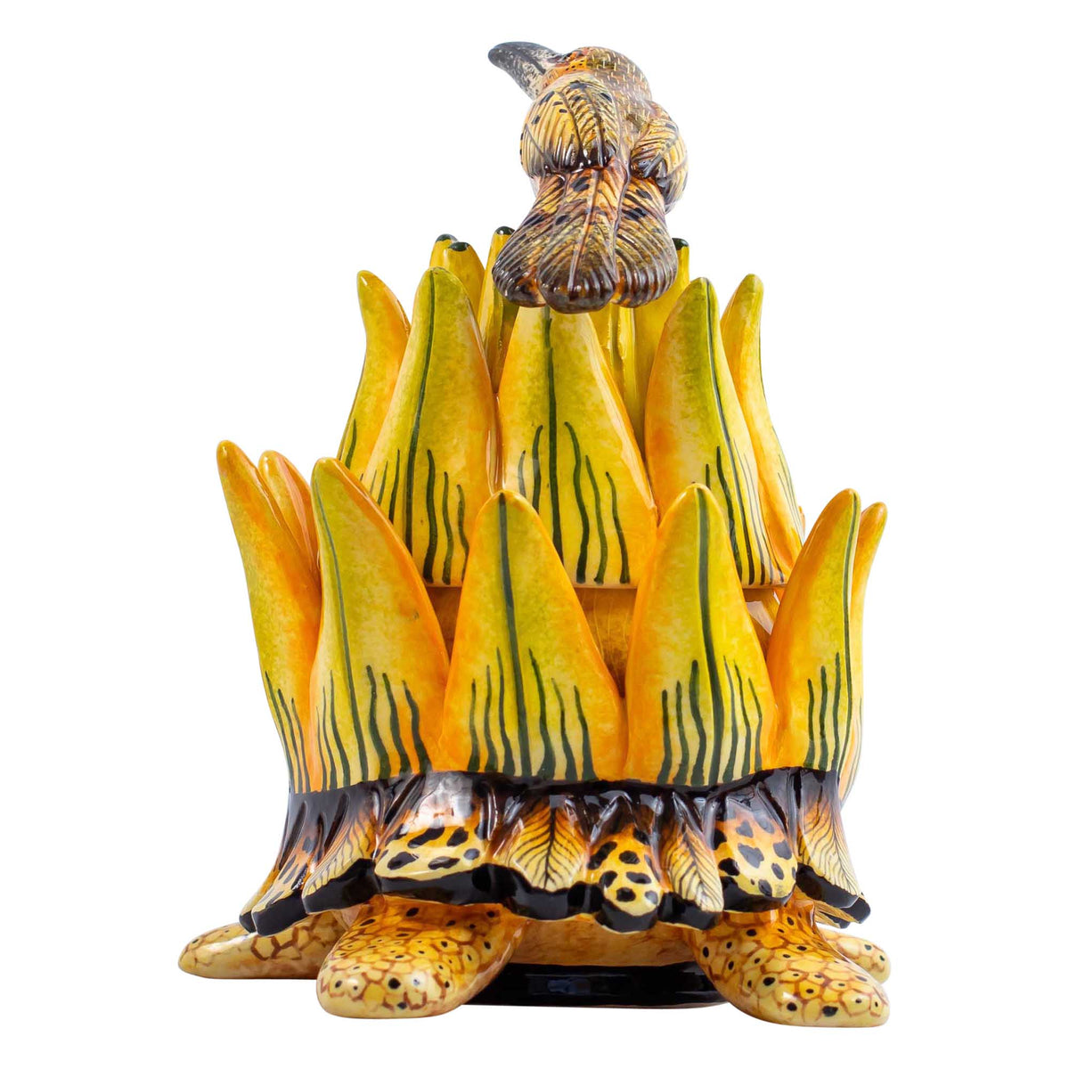 Turtle & sunbird jewelry box