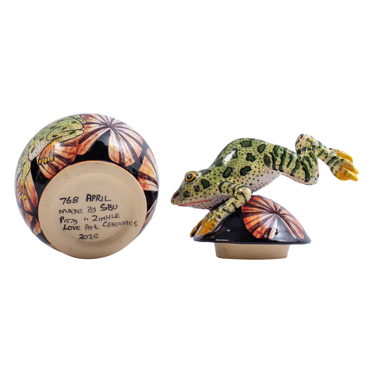 Frog jewelry box
