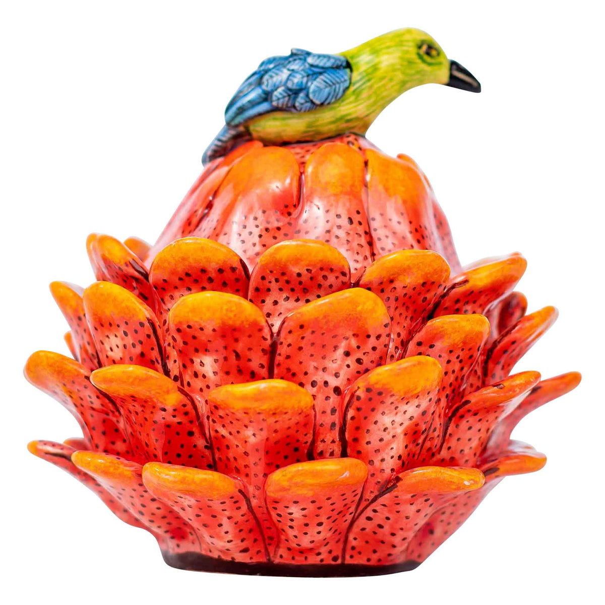 Love bird & succulent jewelry box