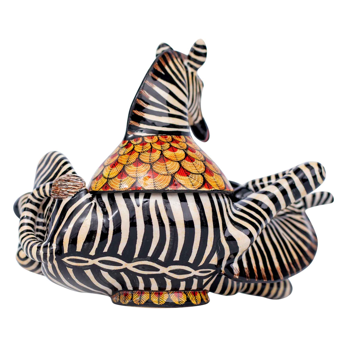 Zebra jewelry box