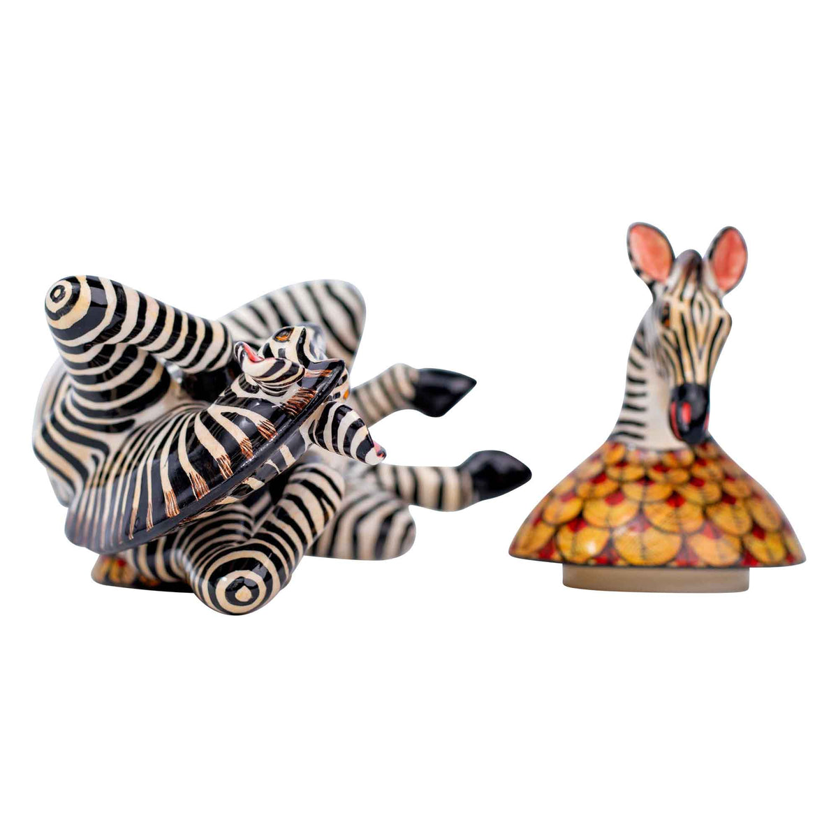 Zebra jewelry box