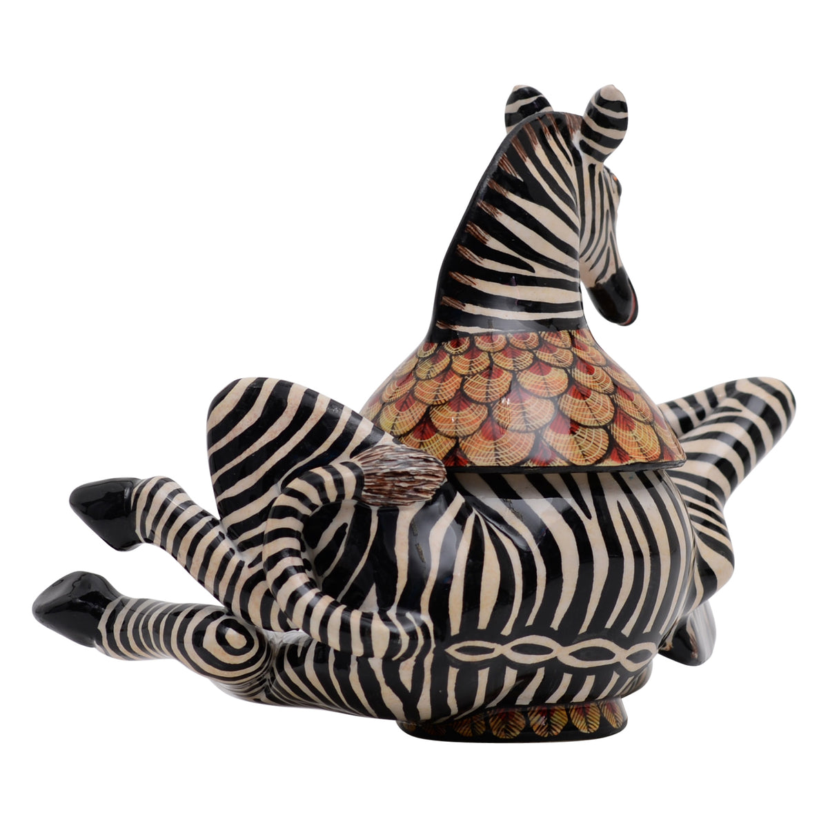 Leopard urn