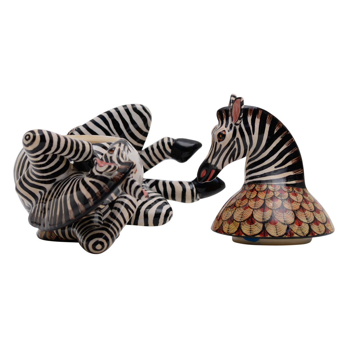 Leopard urn