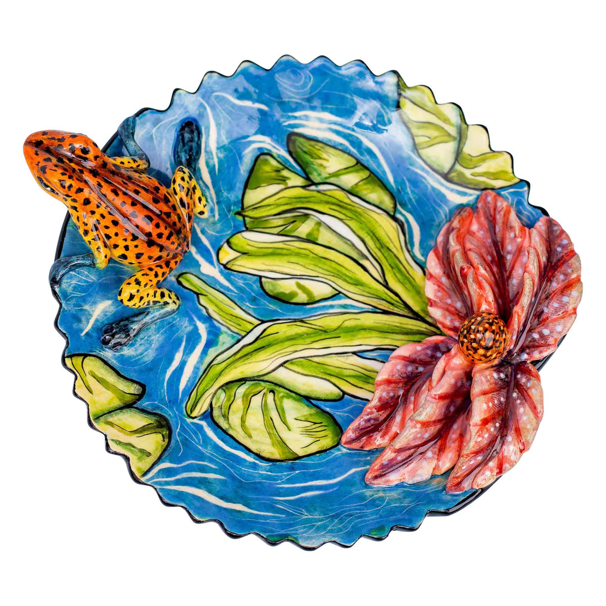 Frog coin dish