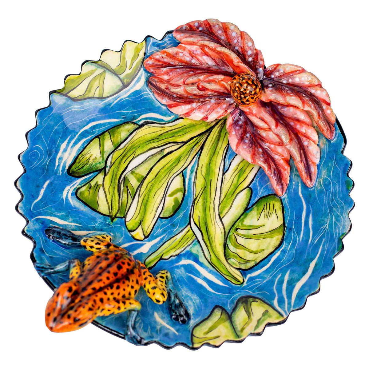 Frog coin dish