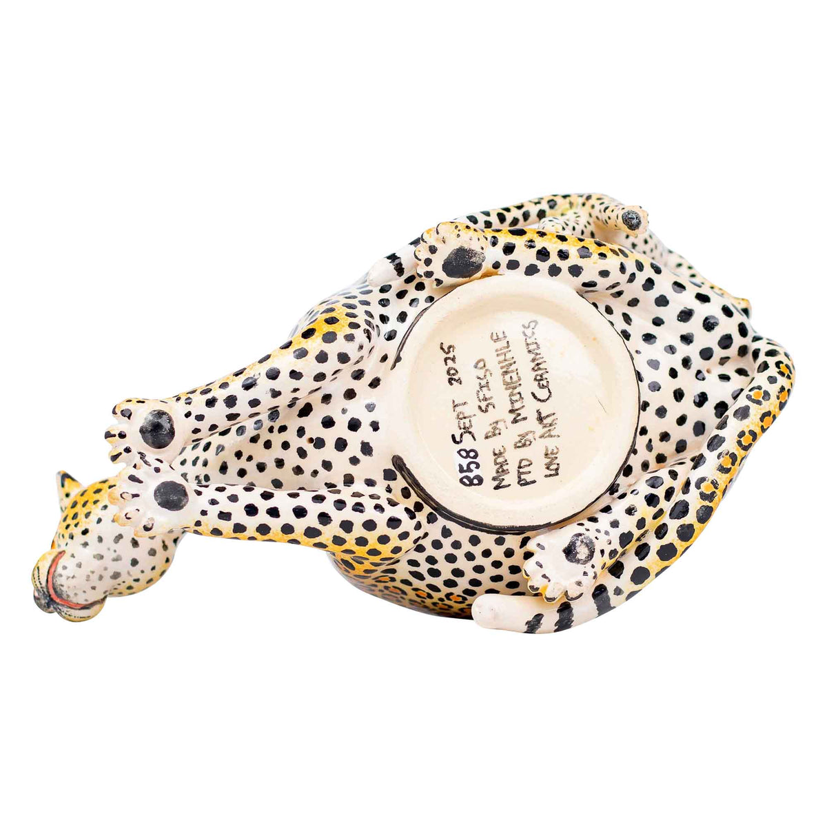Leopard peanut bowl
