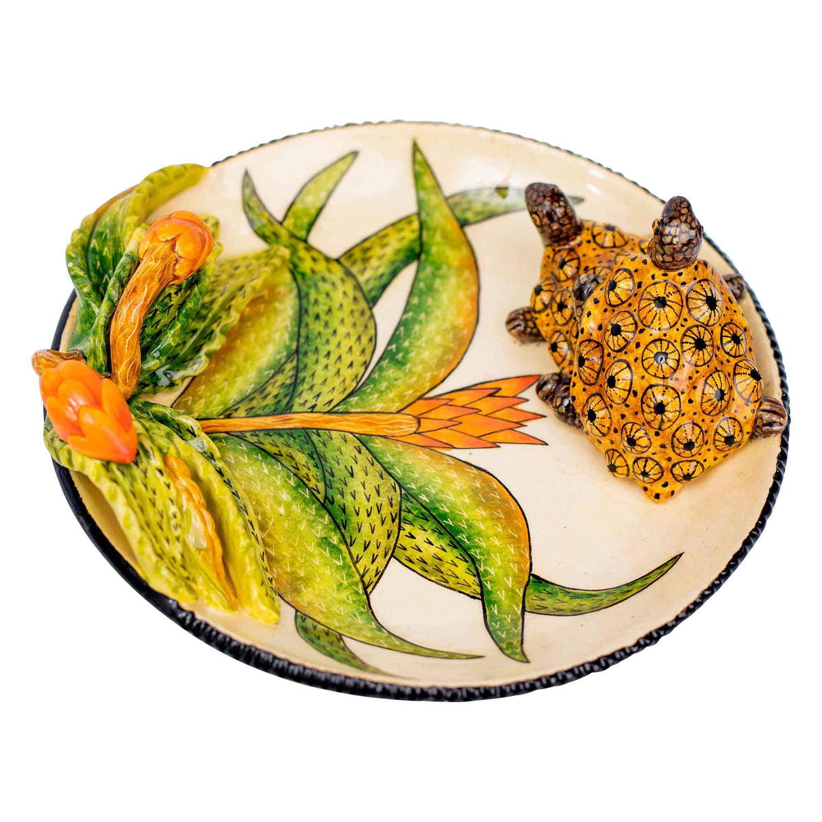 Tortoise coin dish