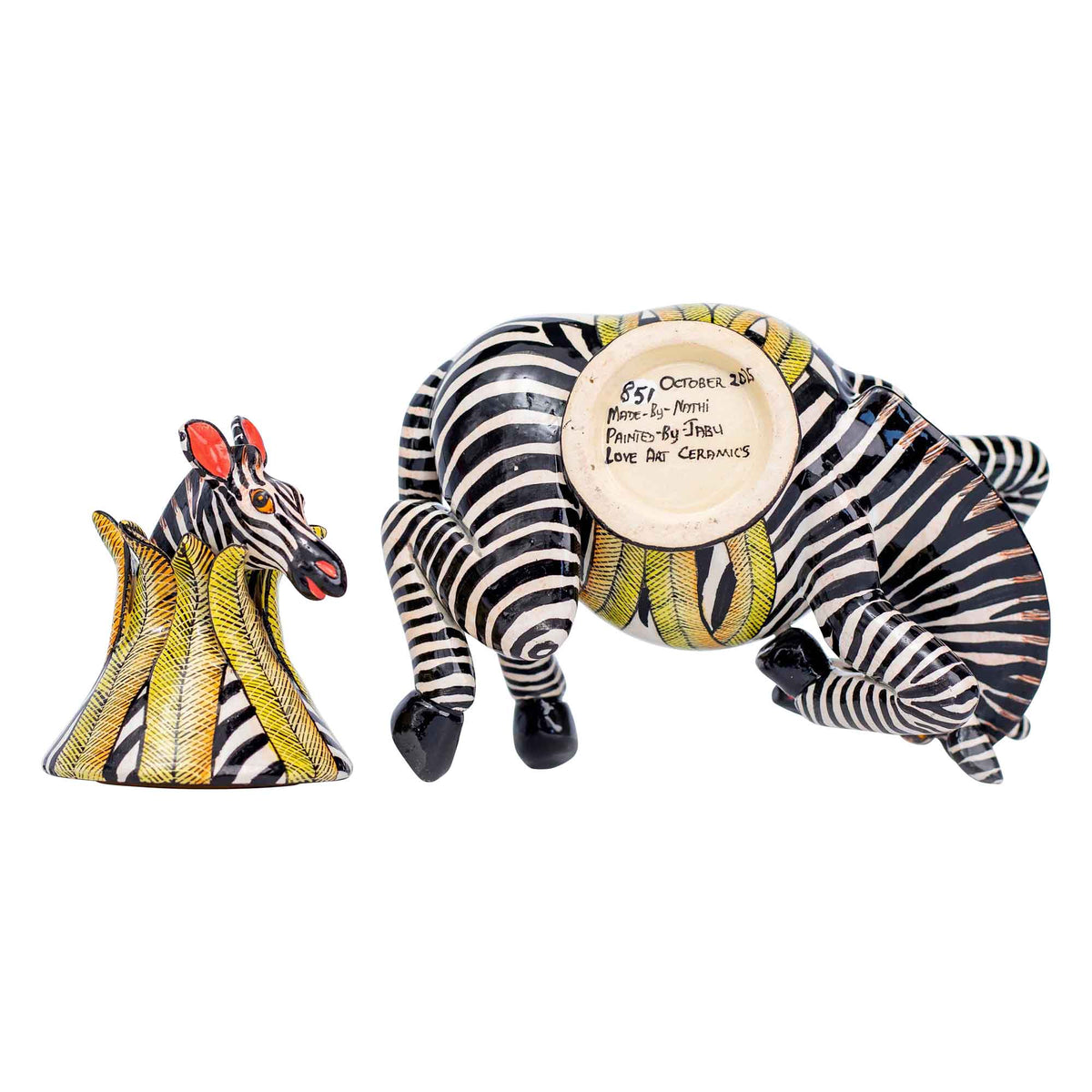 Zebra jewelry box