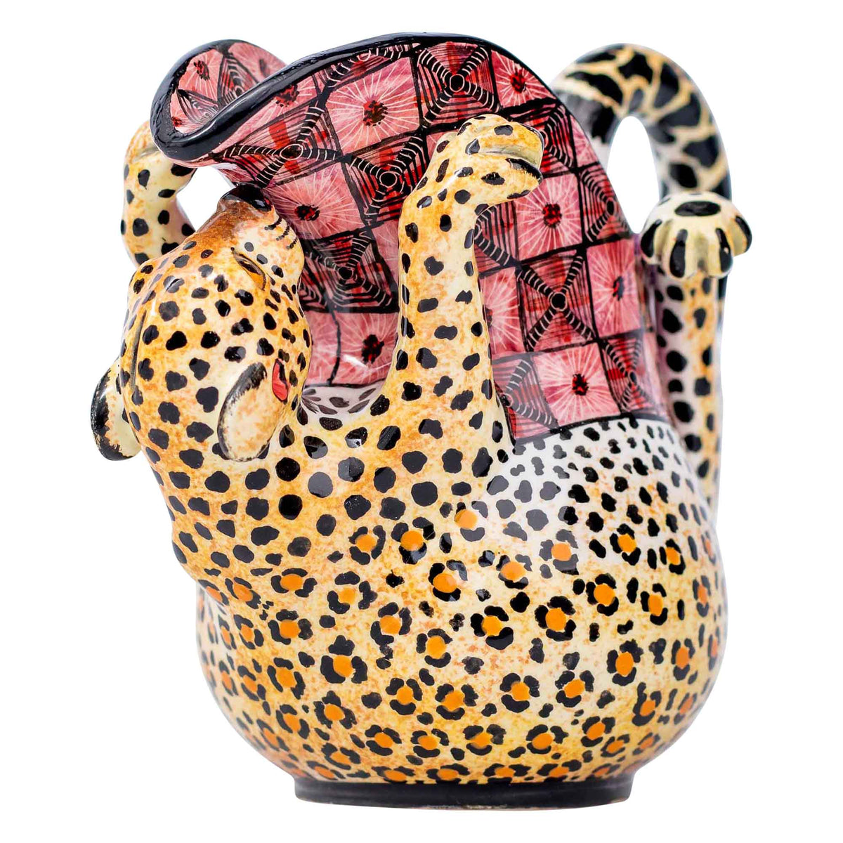 Leopard tea set