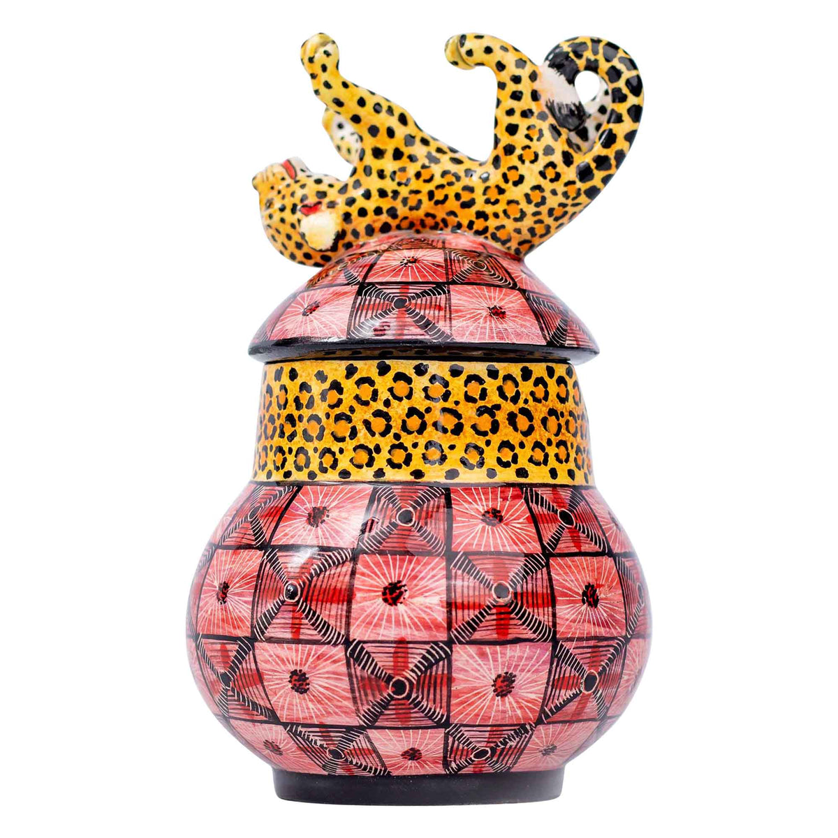 Leopard tea set