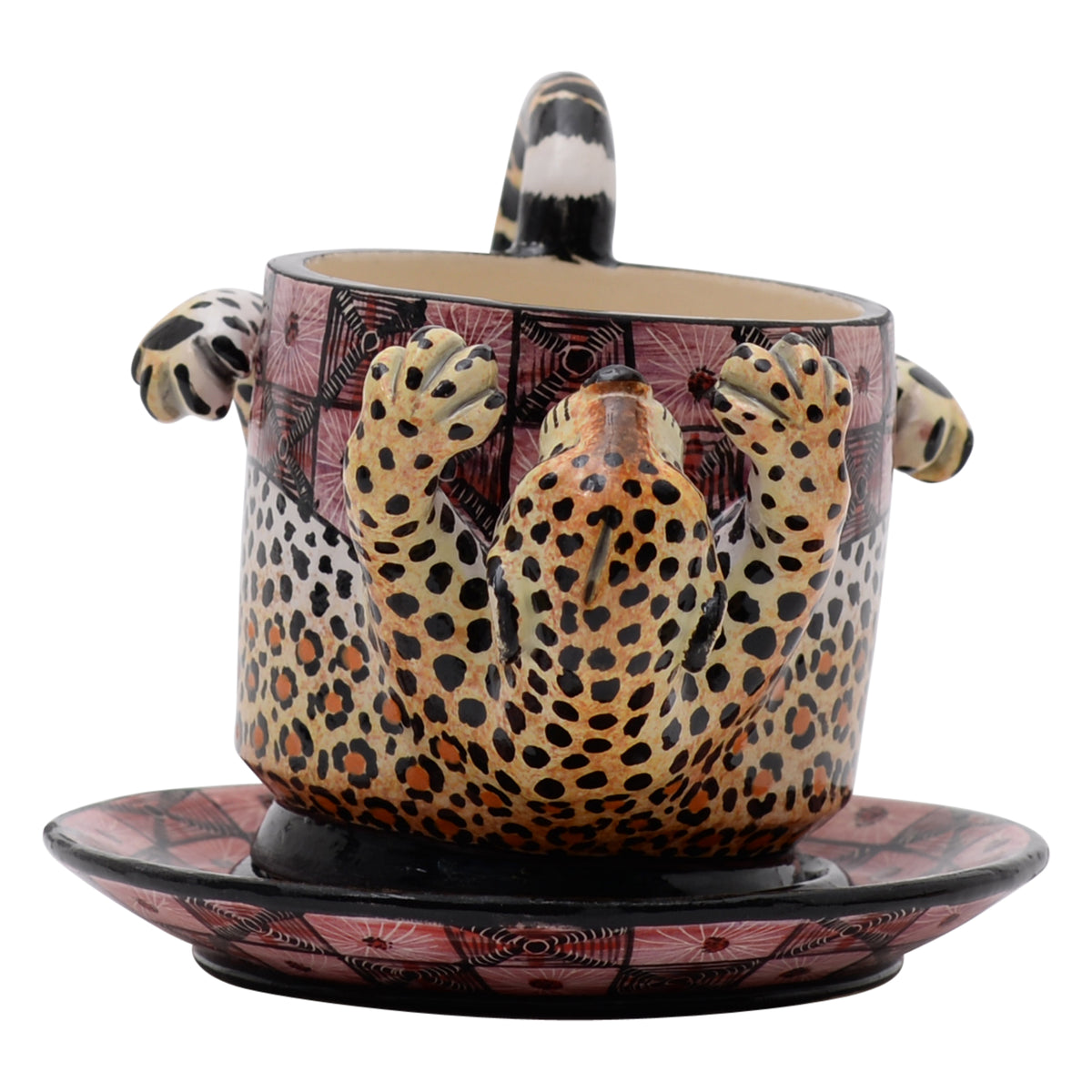 Leopard Cup & Saucer