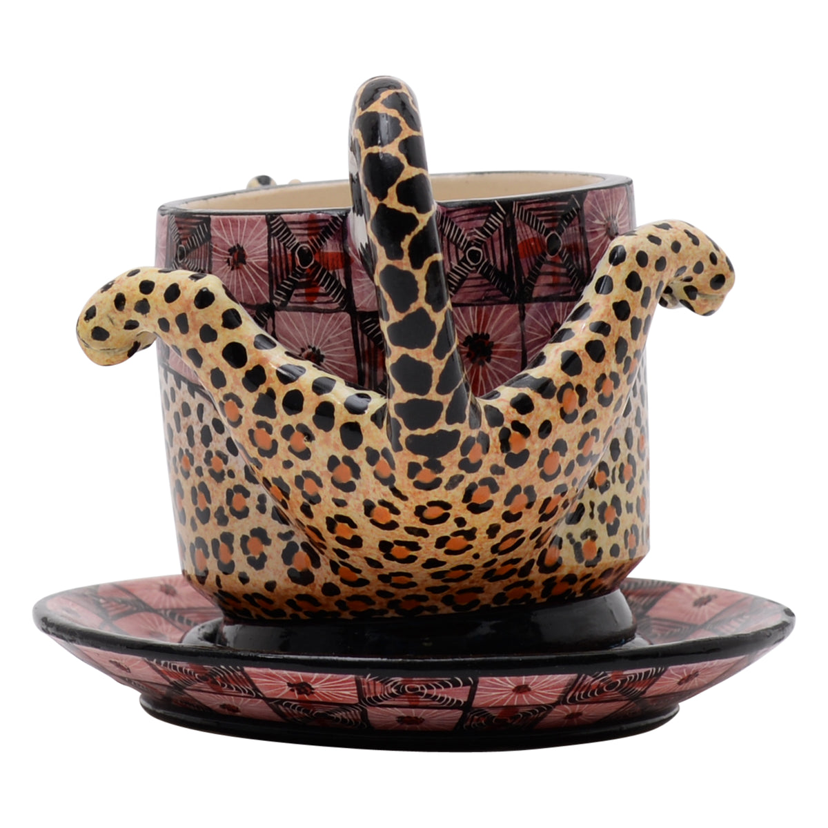 Leopard Cup & Saucer