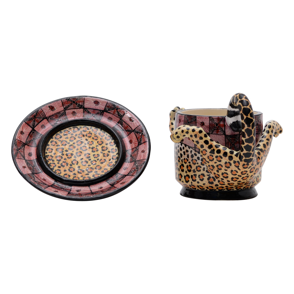 Leopard Cup & Saucer