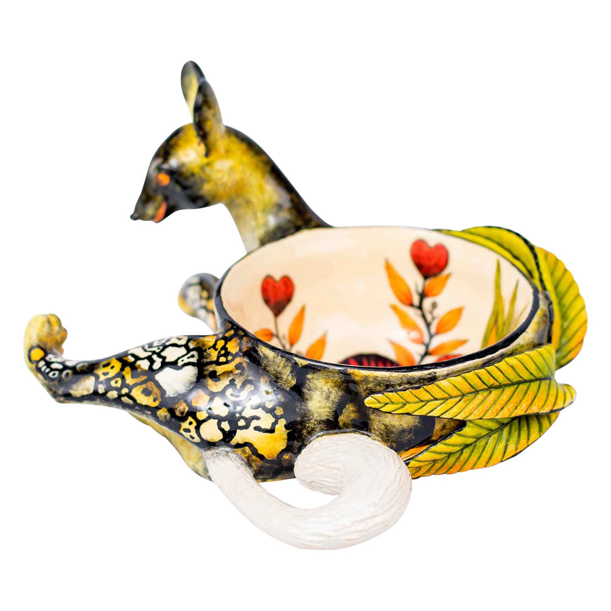 Wild dog peanut bowl