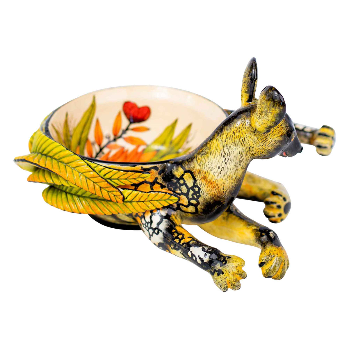 Wild dog peanut bowl