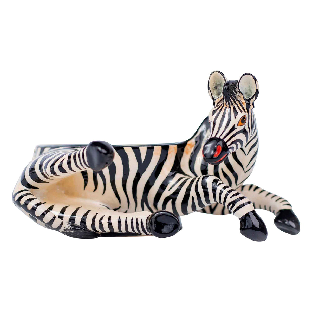 Zebra peanut bowl