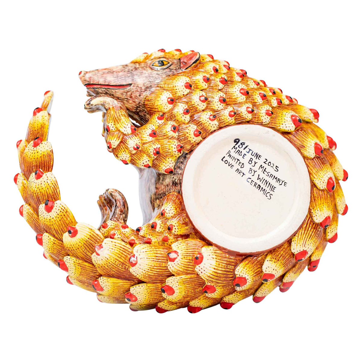 Pangolin peanut bowl