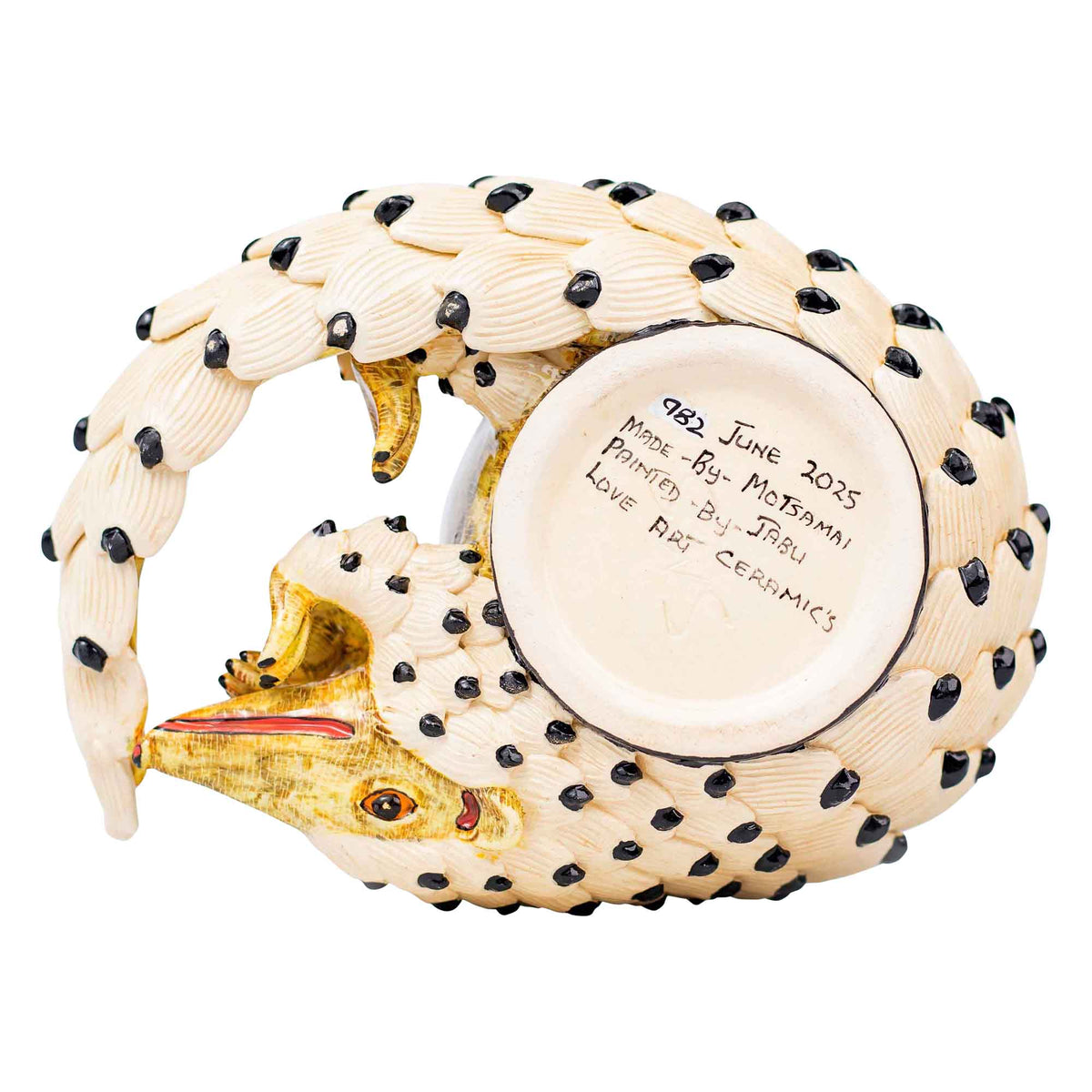 Pangolin peanut bowl