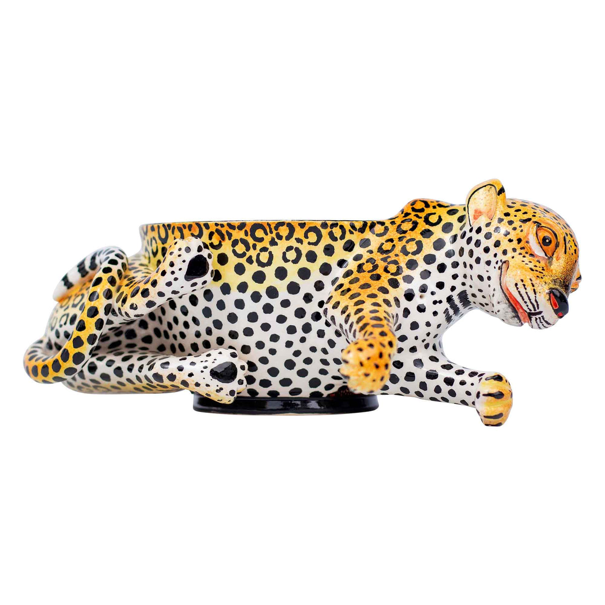 Leopard peanut bowl