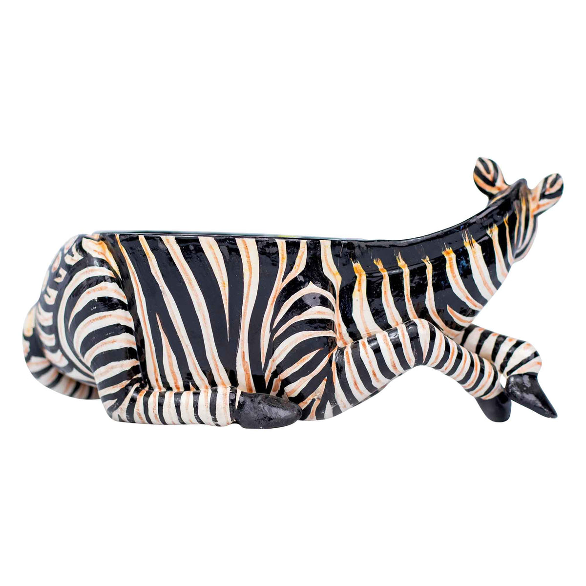 Zebra peanut bowl