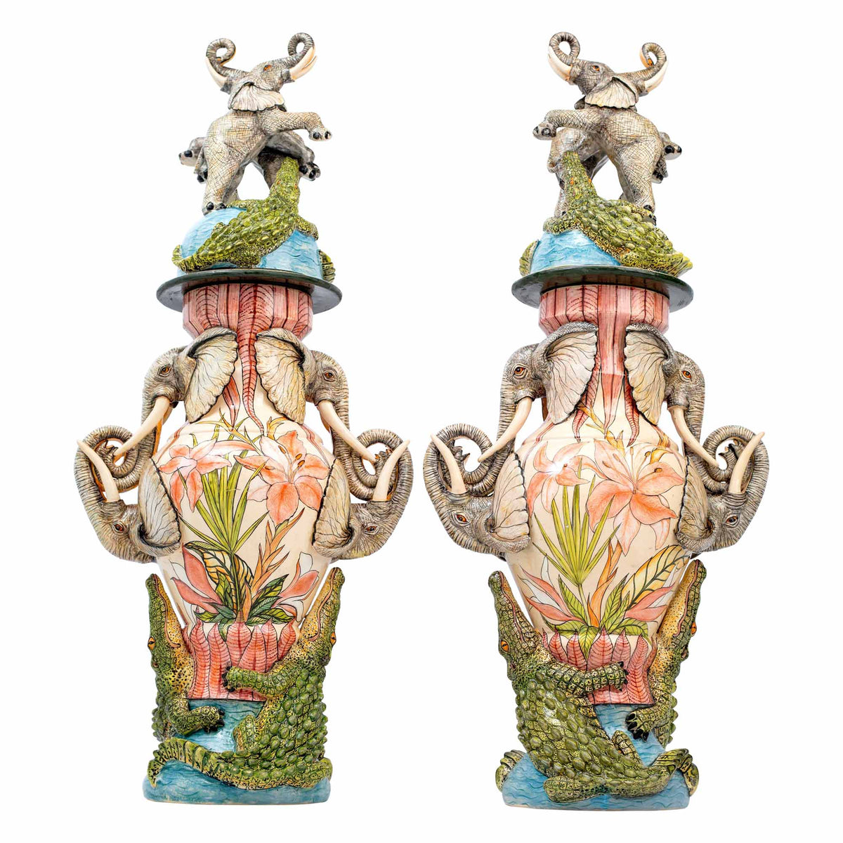 Elephant Urns