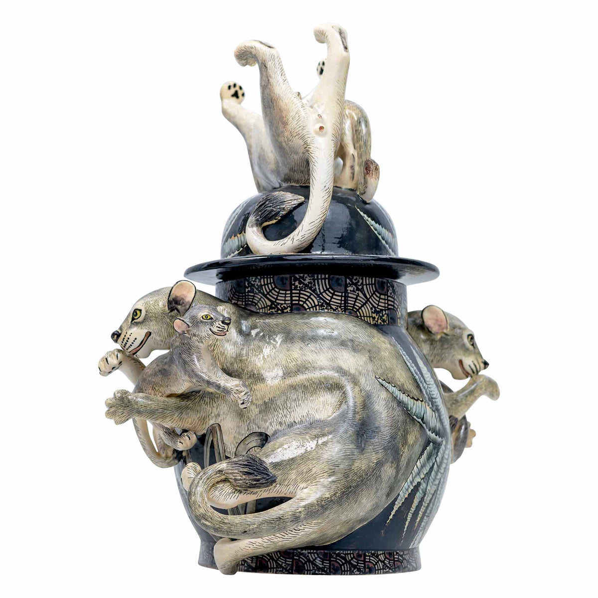 Lion Urn