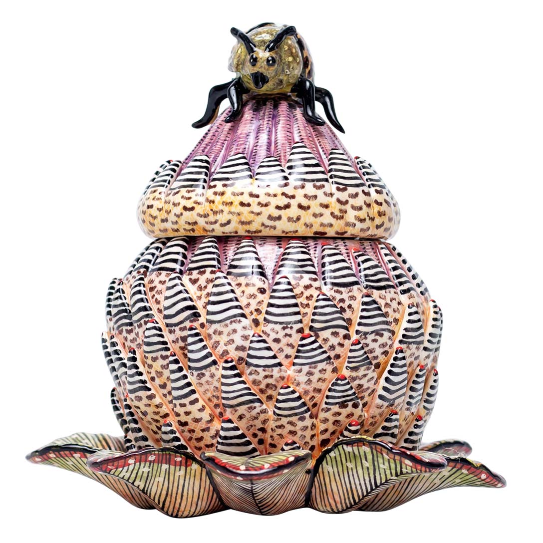 Protea, beetle jewelry box