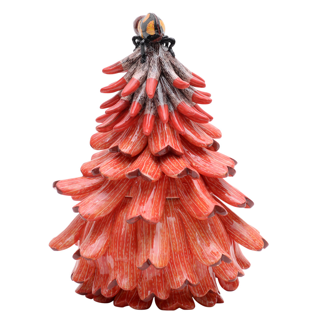 Bug on succulent jewelry box