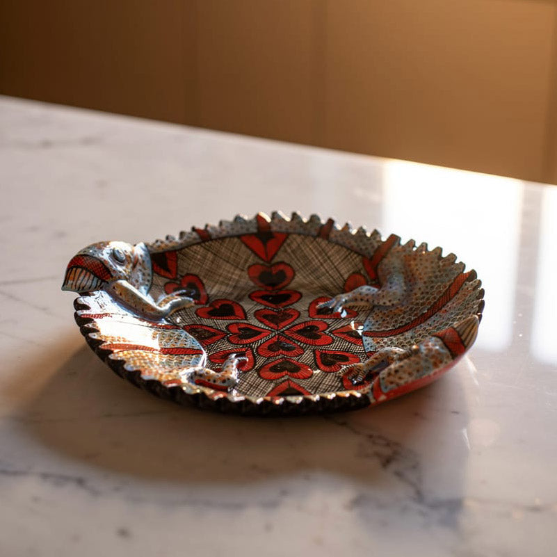 Chameleon coin dish