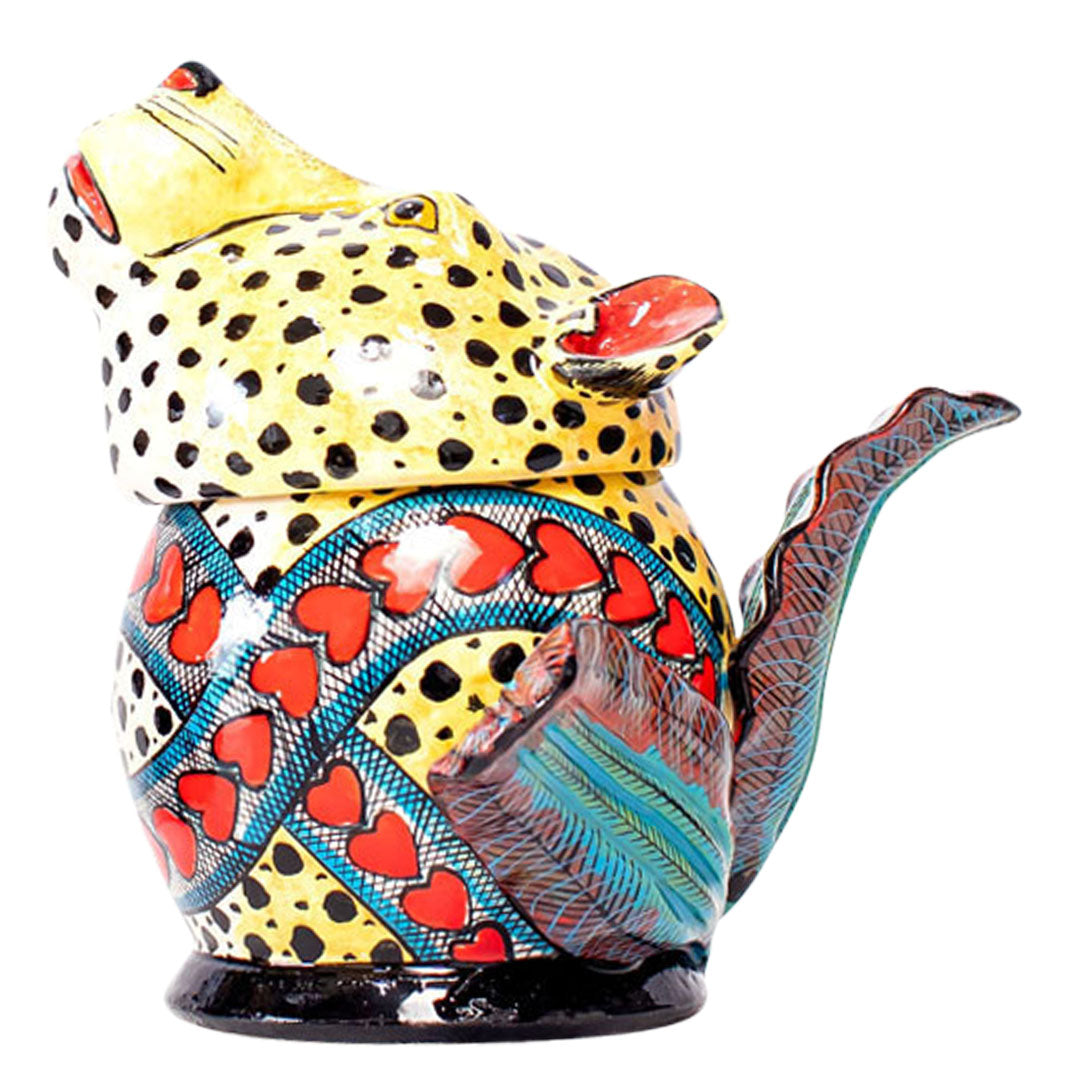 Cheetah head jewelry box