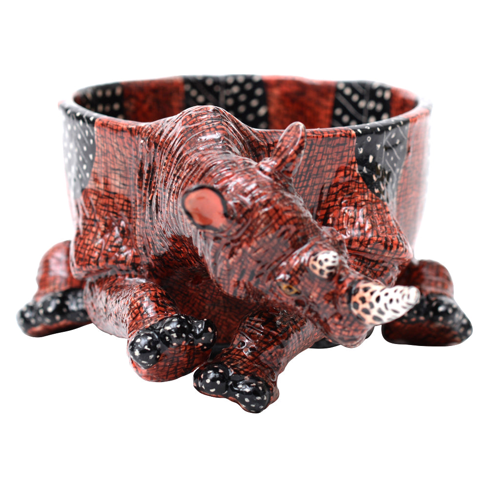 Rhino peanut bowl