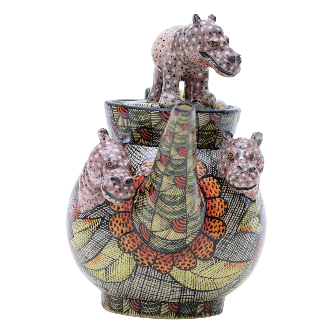 Hippo teapot