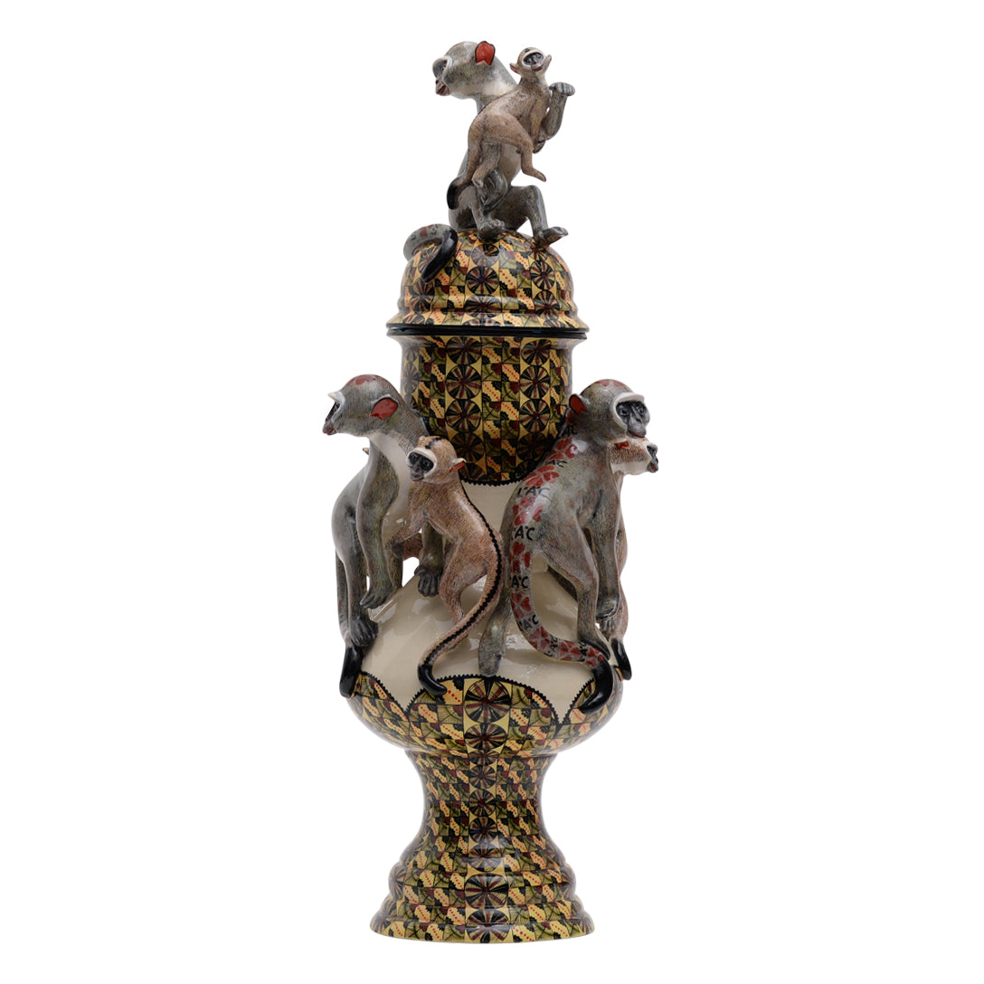 Monkey urn