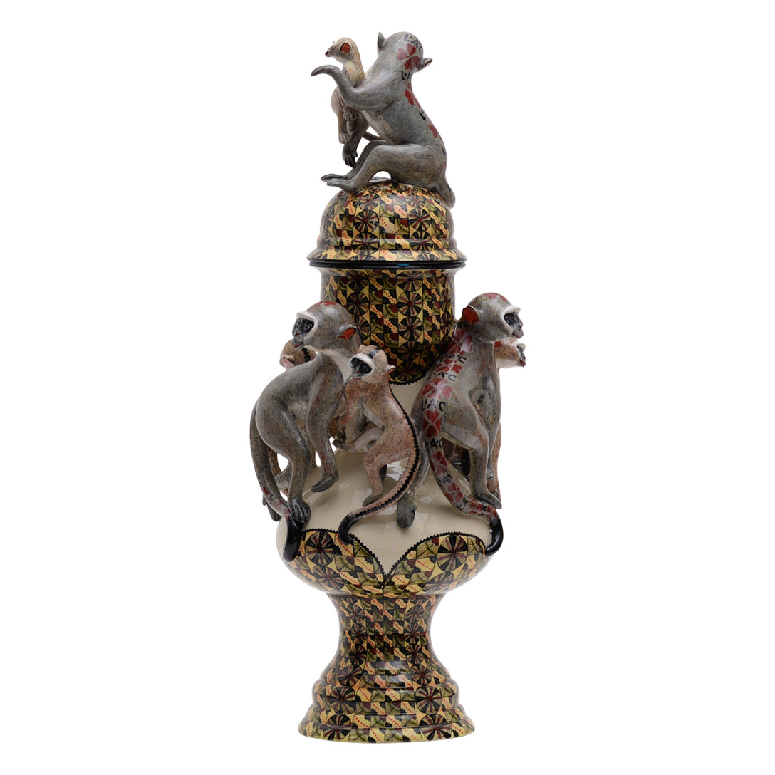 Monkey urn