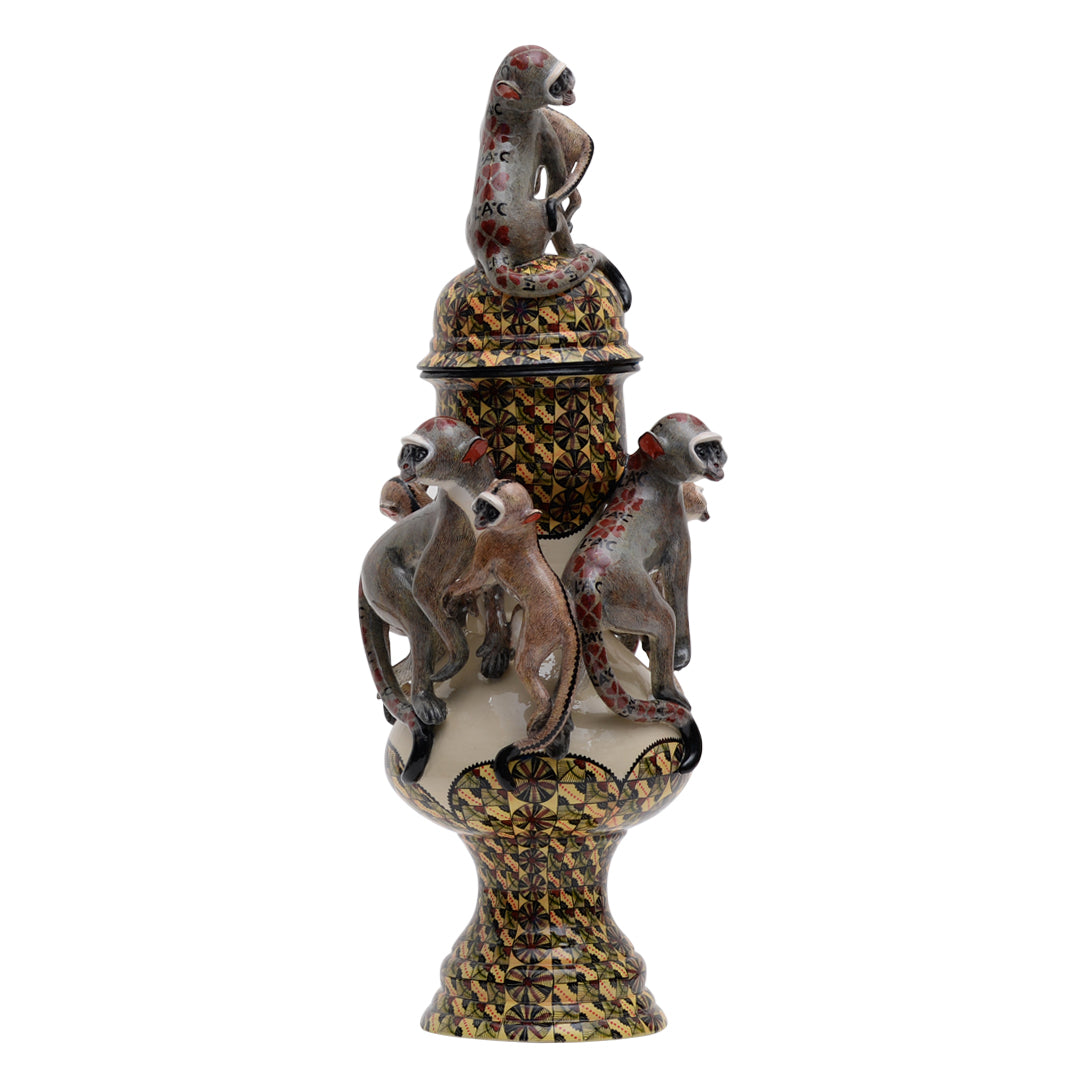 Monkey urn