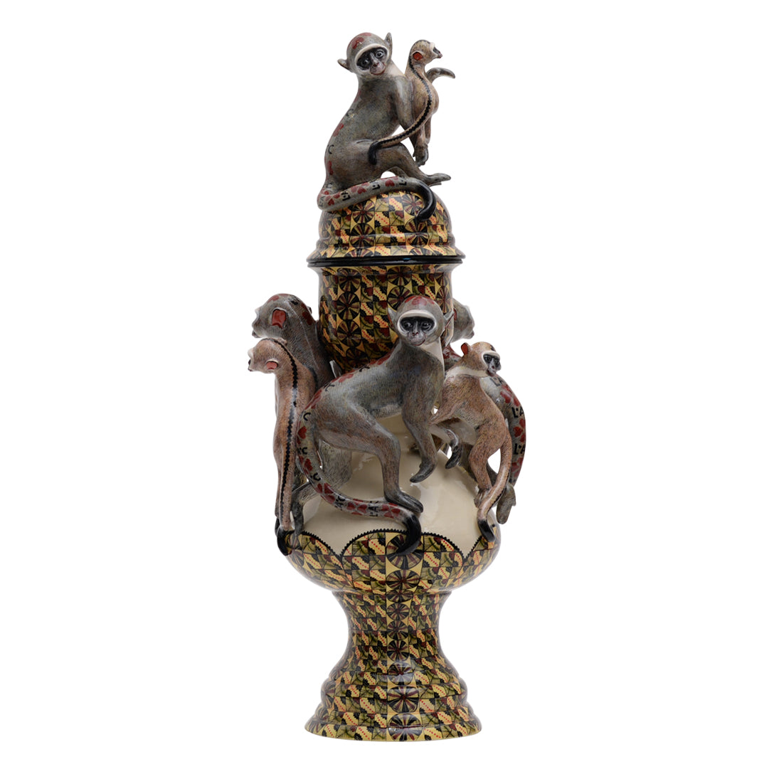 Monkey urn