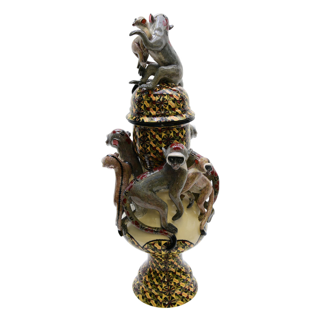 Monkey urn