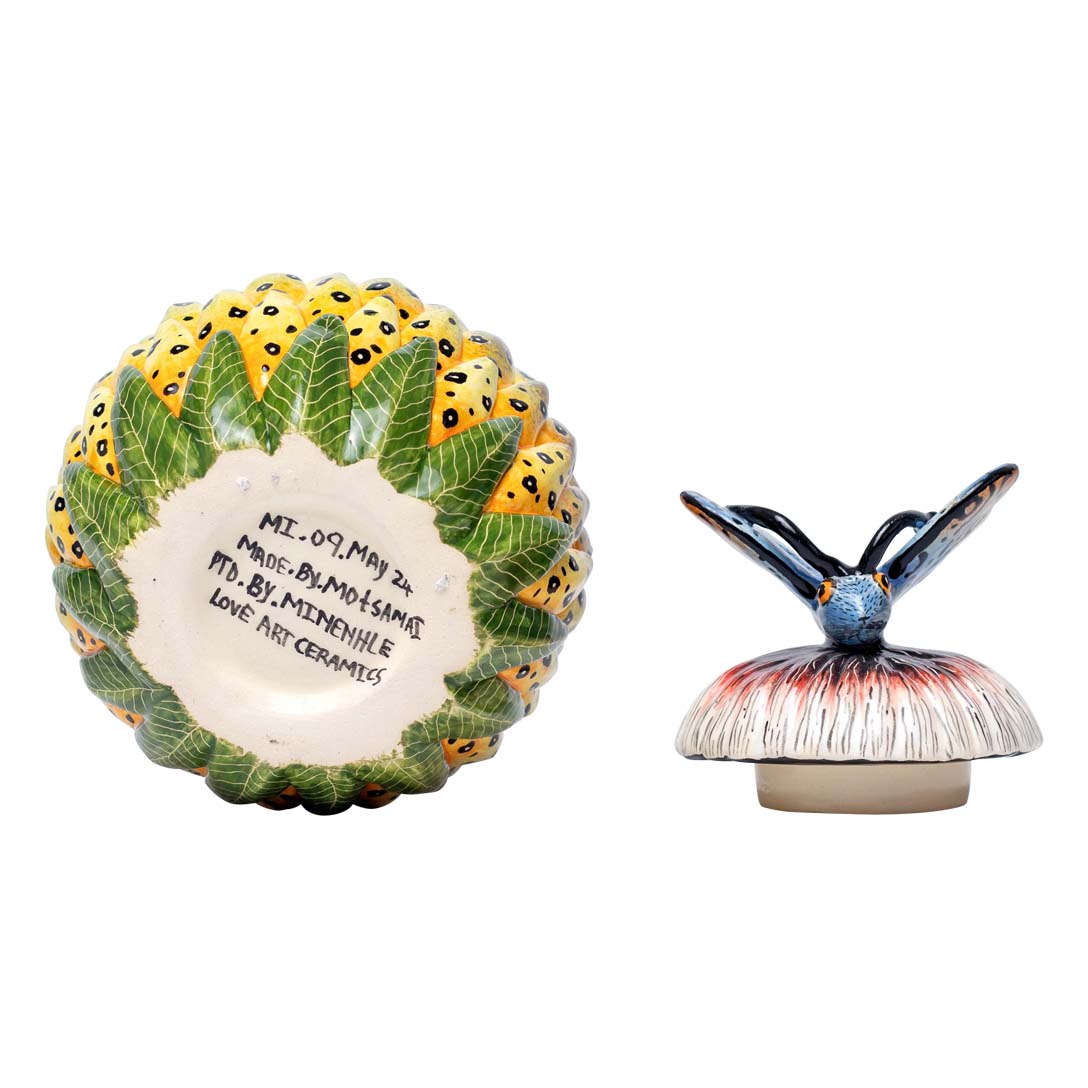 Protea, butterfly jewelry box