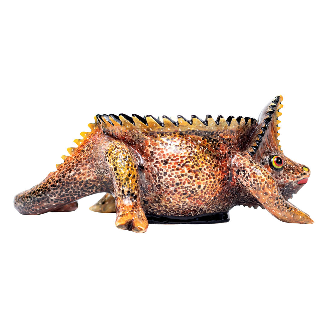 Chameleon peanut bowl