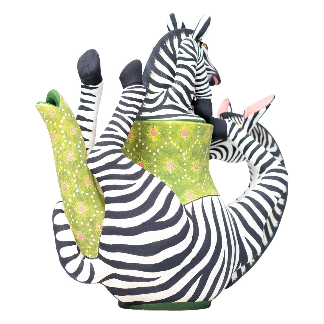 Zebra teapot