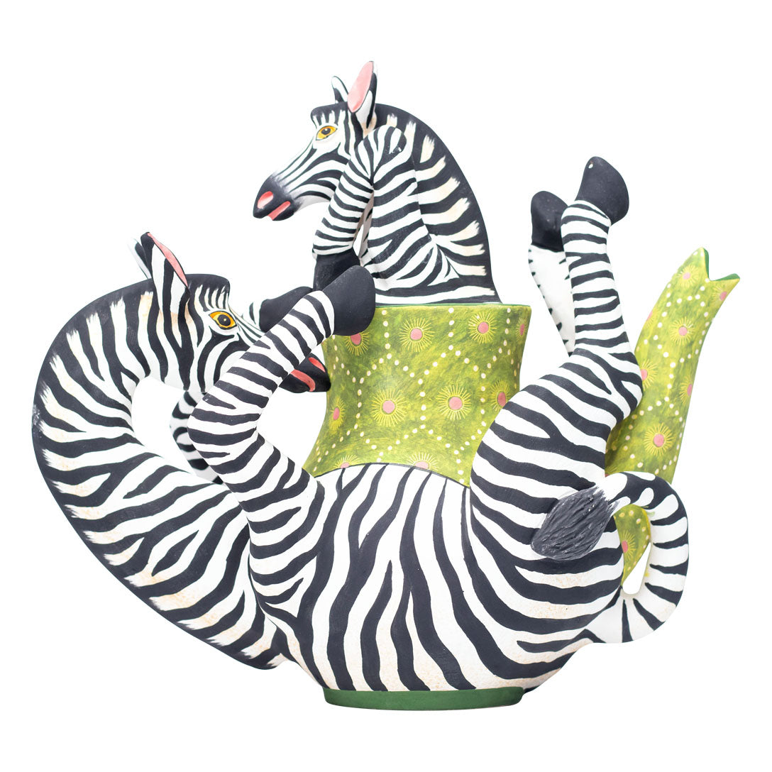 Zebra teapot