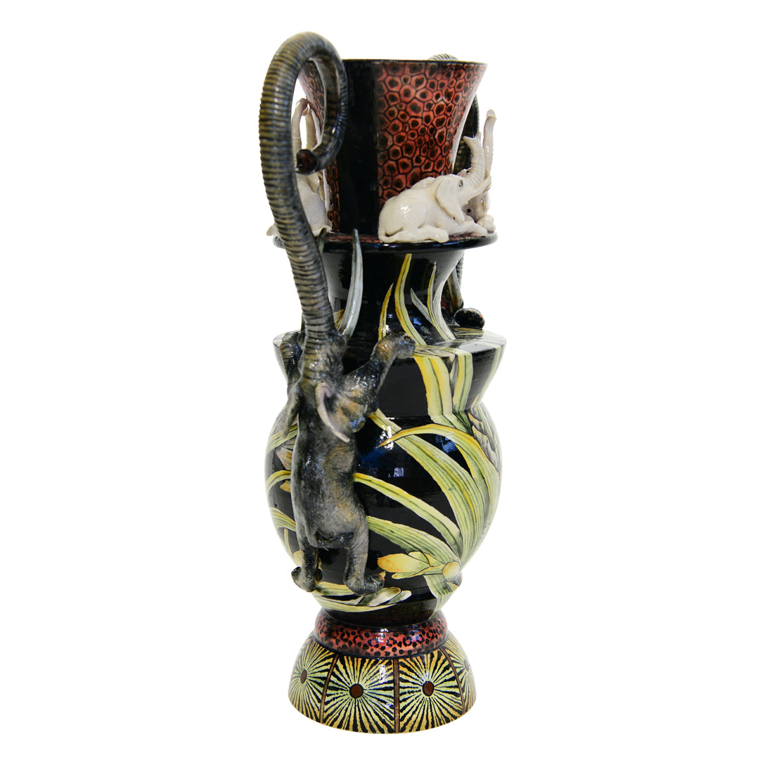 Elephant vase
