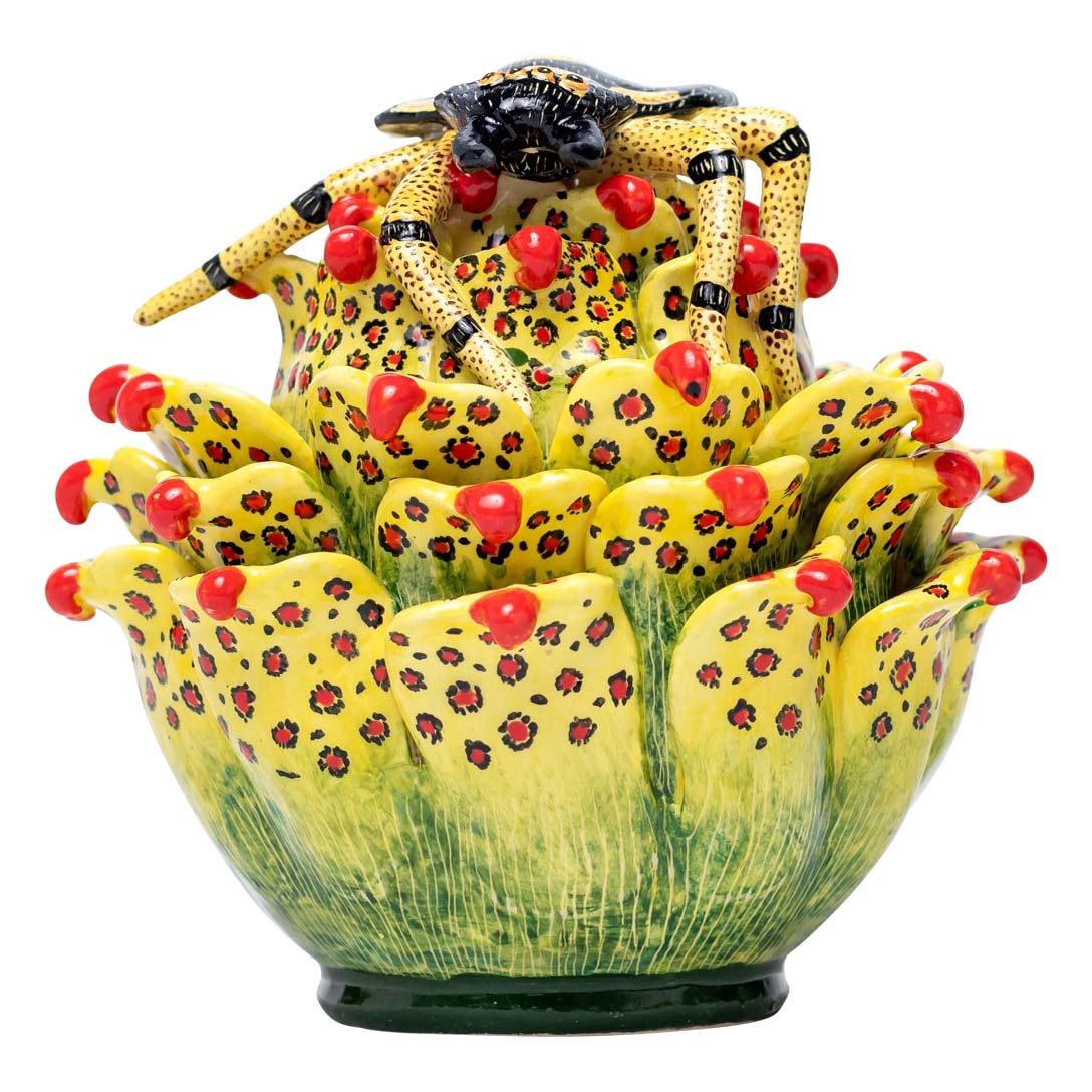 Succulent spider jewelry box