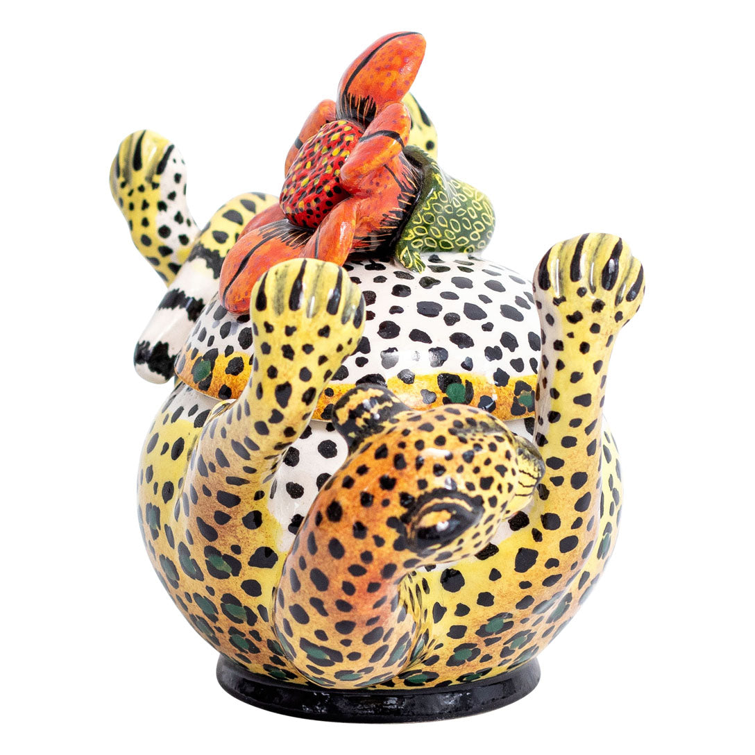 Leopard jewelry box